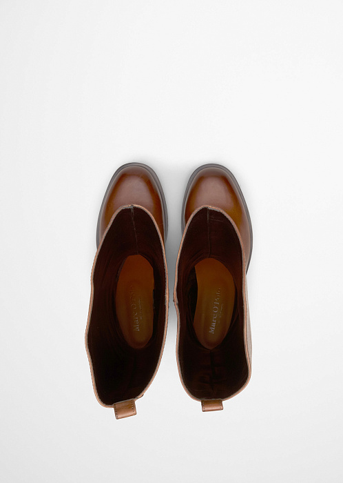 Сапоги из натуральной кожи