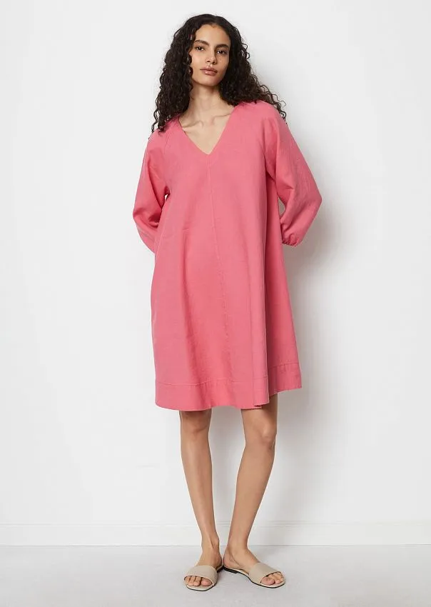 Льняное платье