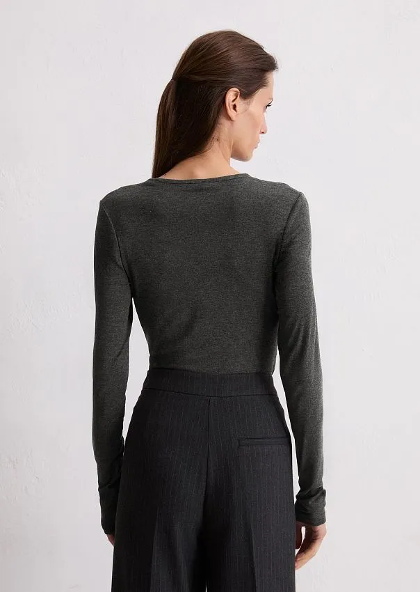 Лонгслив из модала Marc o'Polo - фото 2