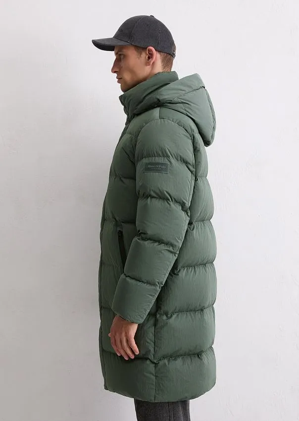 Длинный пуховик со съемным капюшоном и внутренними лямками  Marc o'Polo - фото 5
