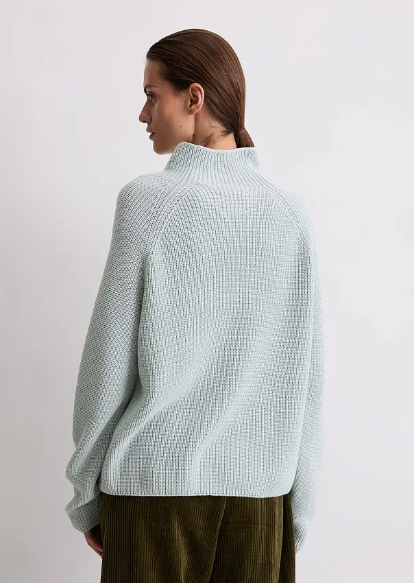 Джемпер из органического хлопка с высоким воротом Marc o'Polo - фото 2