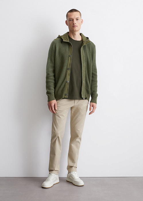 Кардиган с капюшоном