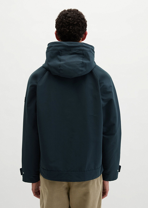 Куртка с капюшоном из хлопкового канваса