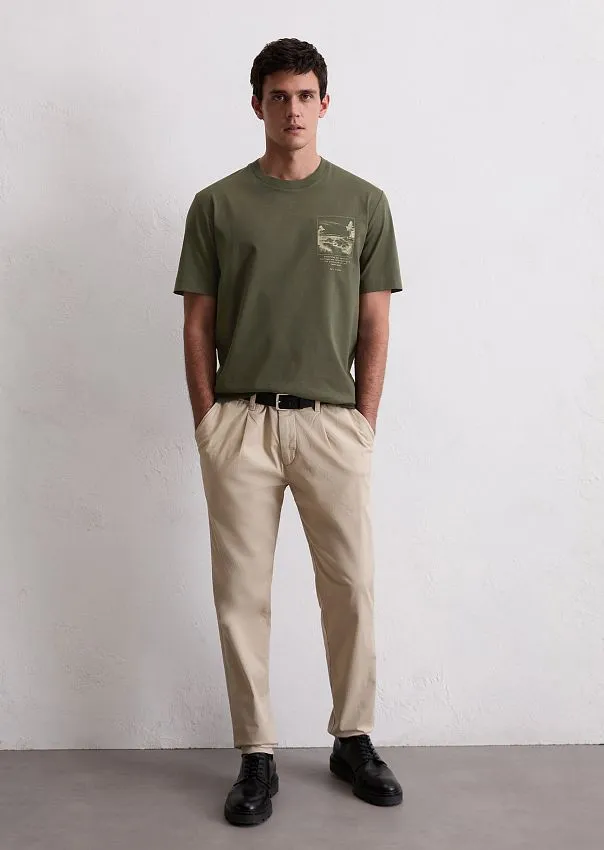 Футболка прямого кроя из органического хлопка Marc o'Polo - фото 3