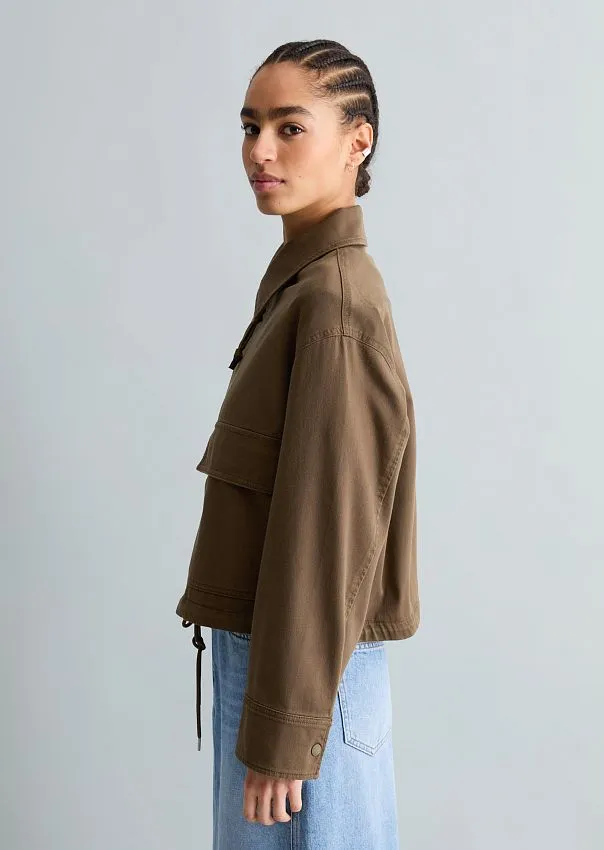 Куртка из смеси хлопка и лиоцелла