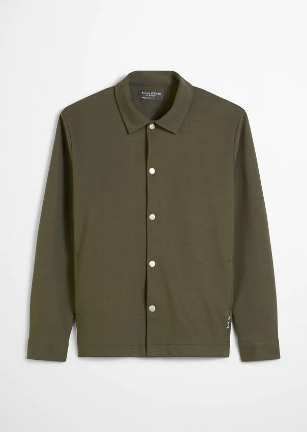 Верхняя рубашка из смесового хлопка Marc o'Polo - фото 6