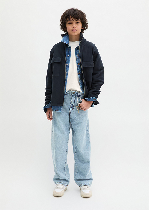 Куртка трикотажная из органического хлопка