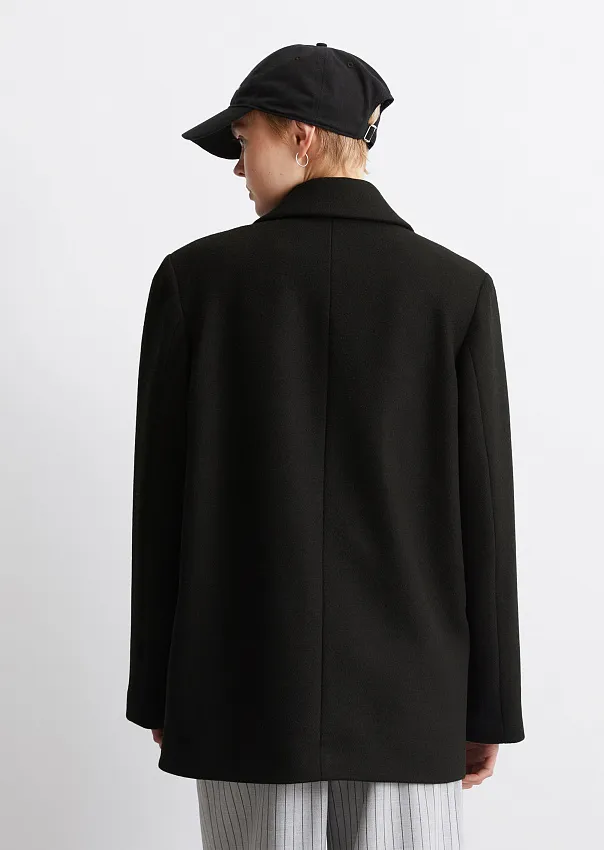 Пальто из смесовой шерсти