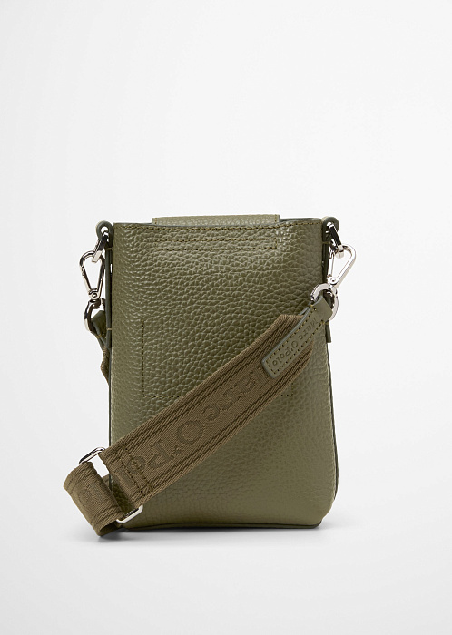 Сумка для смартфона из натуральной кожи