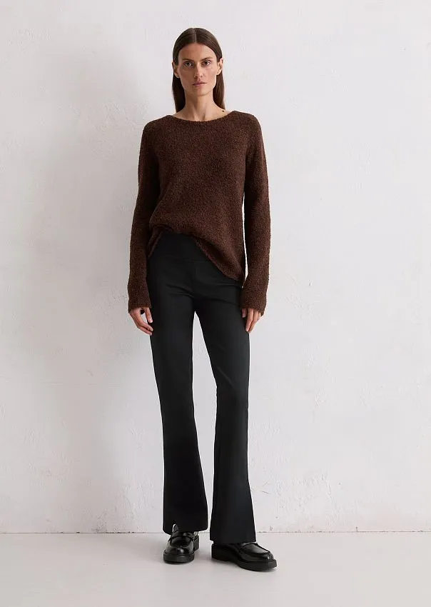 Брюки с широким поясом из смесовой вискозы
 Marc o'Polo - фото 1