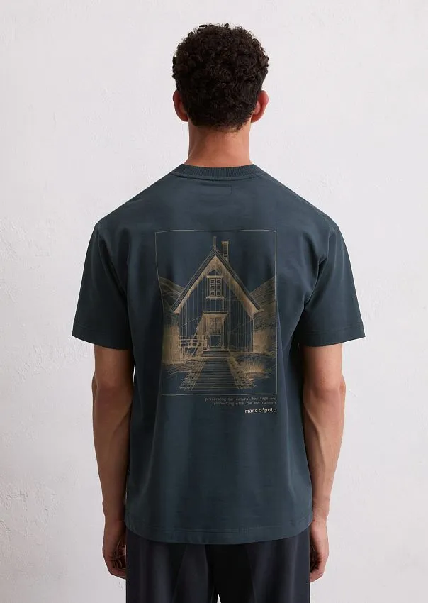 Футболка расслабленного кроя из органического хлопка Marc o'Polo - фото 2
