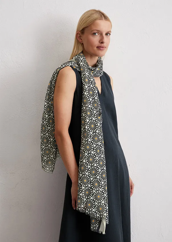 Шарф из модала и органического хлопка Marc o'Polo - фото 4