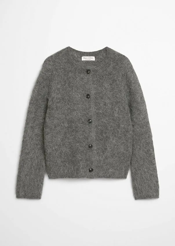 Кардиган из смесовой шерсти альпака Marc o'Polo - фото 6