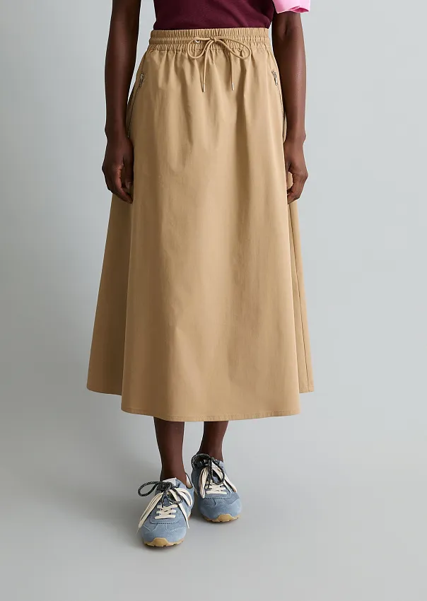 Юбка из эластичного хлопка