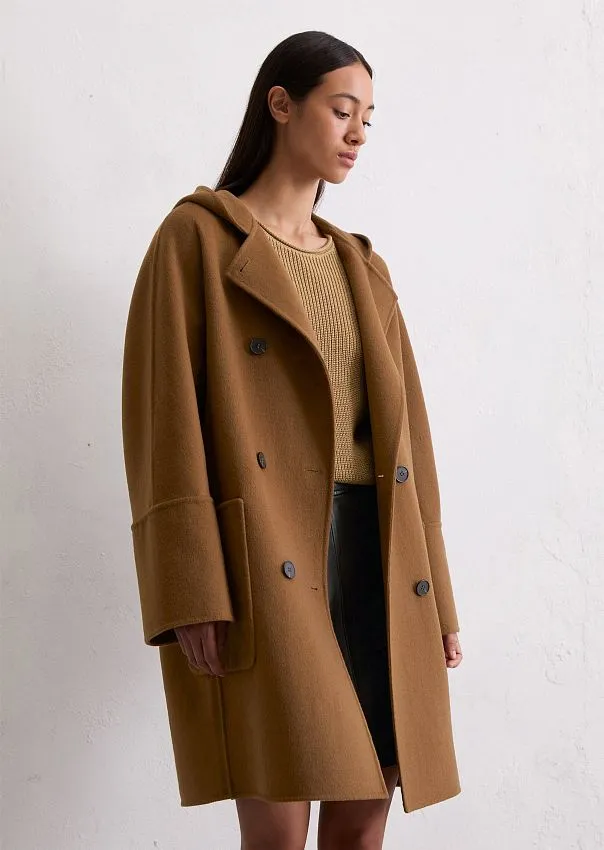 Пальто из переработанной шерсти с технологией Double-Face Marc o'Polo - фото 1