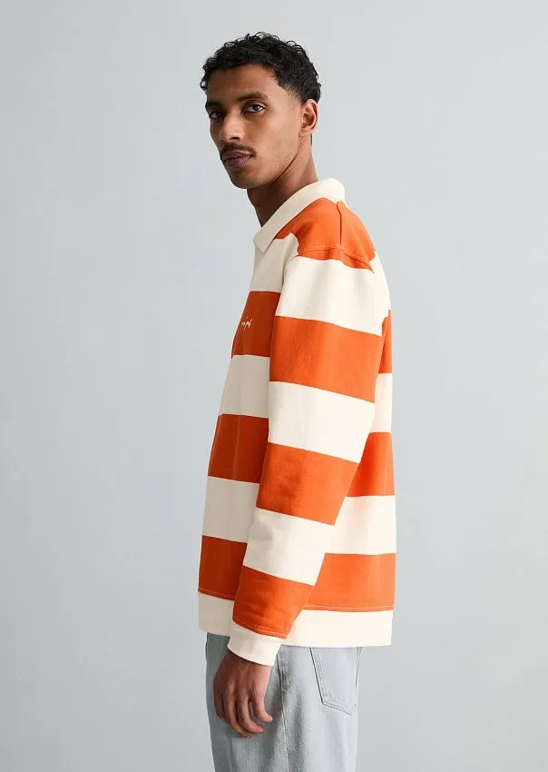 Свитшот-поло из органического хлопка Marc o'Polo - фото 5