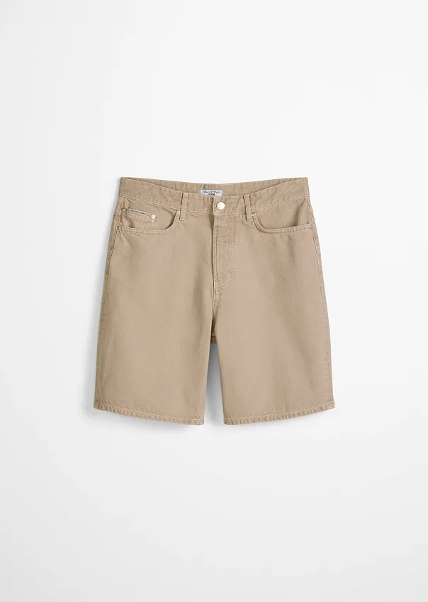 Шорты из хлопкового денима