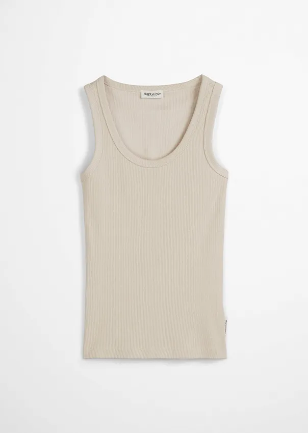 Топ из смесового хлопка Marc o'Polo - фото 6