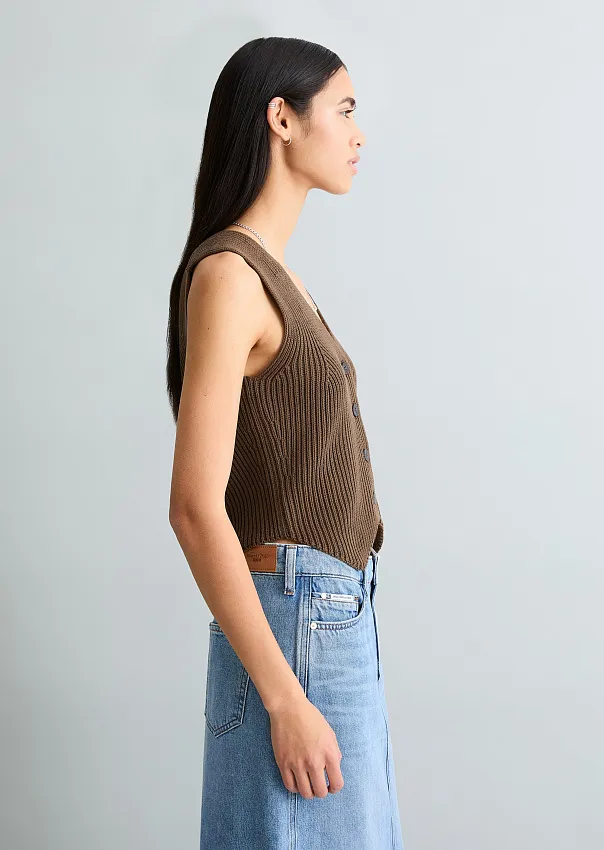 Жилет из органического хлопка