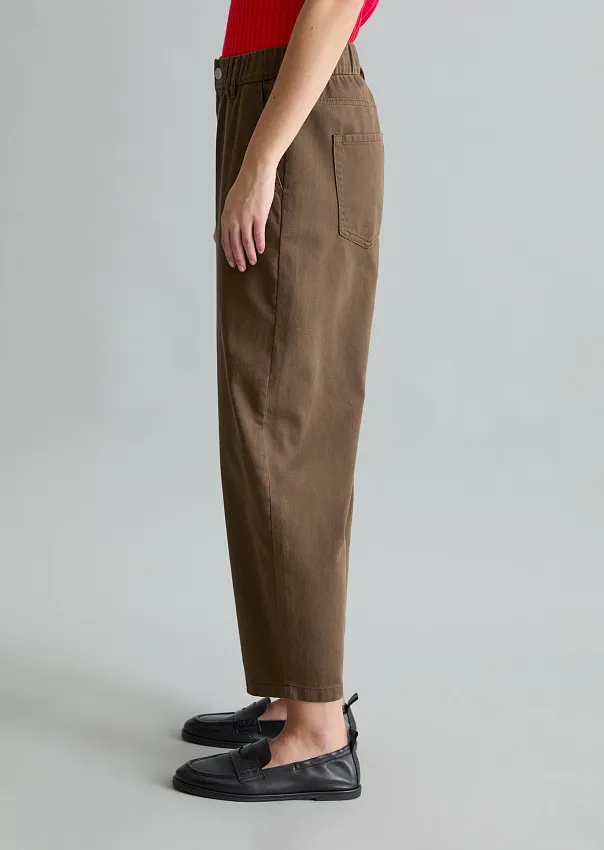 Брюки из твила