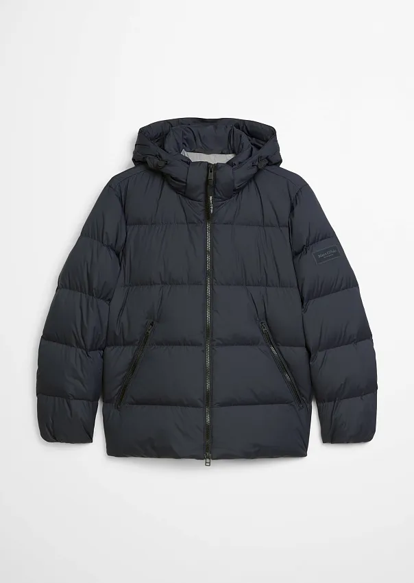 Стеганый пуховик со съемным капюшоном Marc o'Polo - фото 6