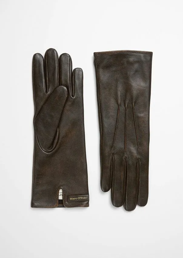 Перчатки из натуральной кожи Marc o'Polo - фото 1