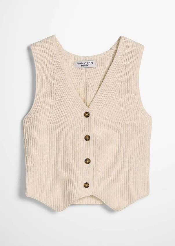 Жилет из органического хлопка