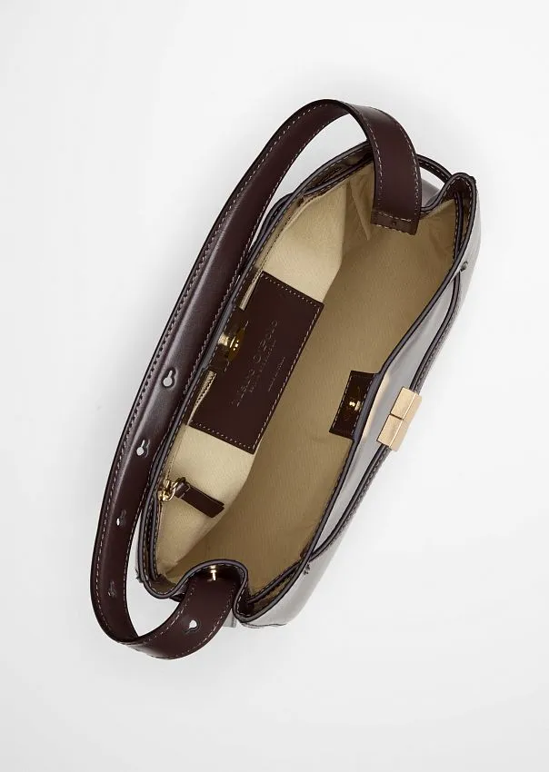 Сумка-хобо из кожи наппа Marc o'Polo - фото 5