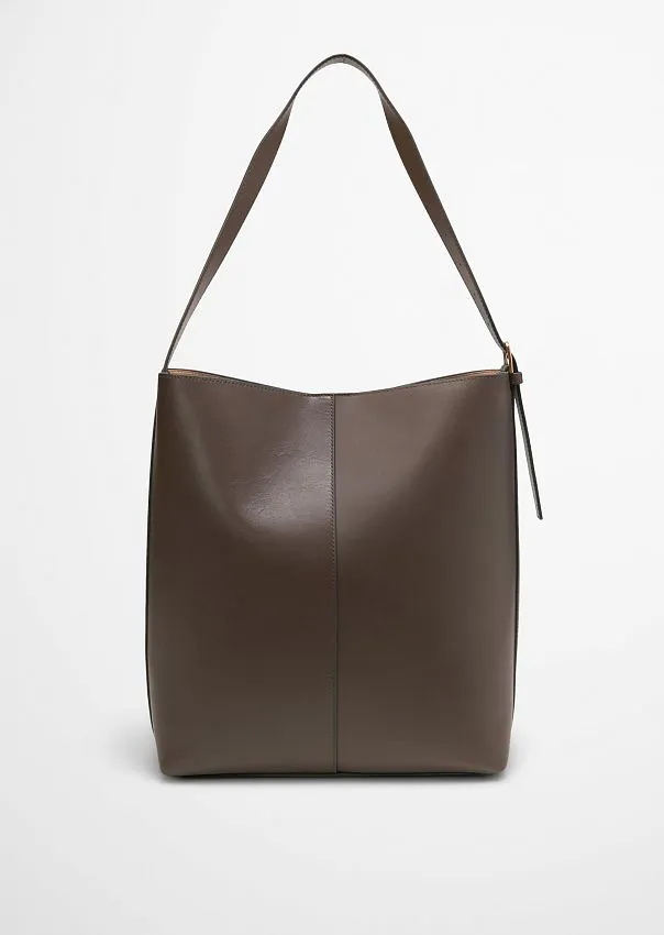 Сумка хобо из натуральной кожи Marc o'Polo - фото 2