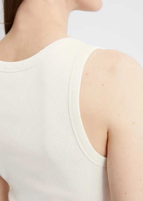 Топ из хлопка и лиоцелла