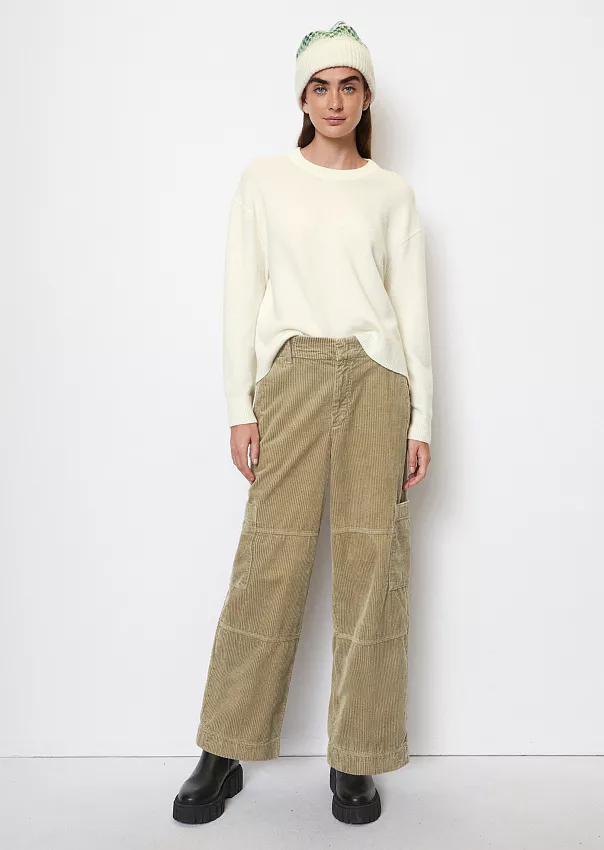 Вельветовые брюки карго Marc o'Polo - фото 1