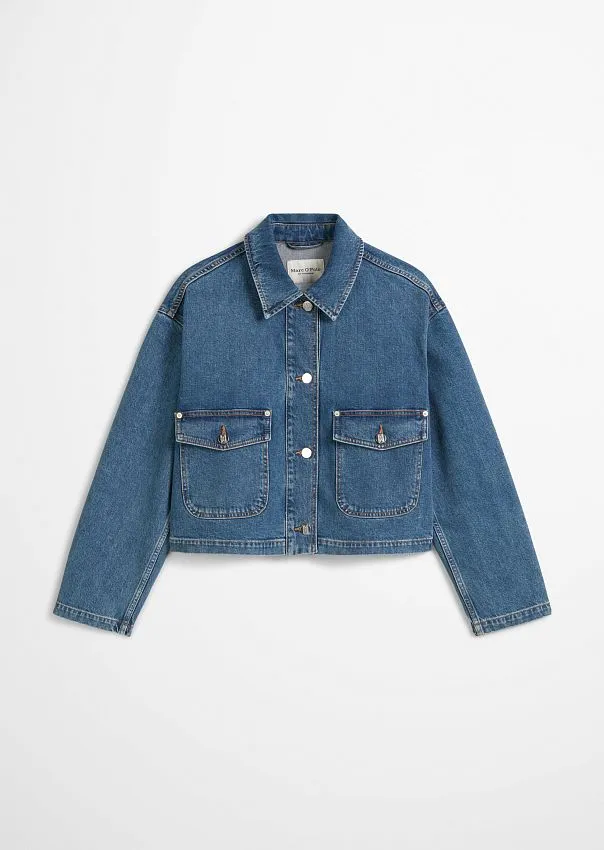 Куртка джинсовая из органического хлопка и вискозы Marc o'Polo - фото 6