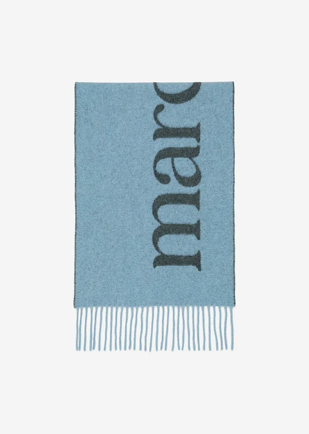 Жаккардовый шарф из чистой шерсти Marc o'Polo - фото 1