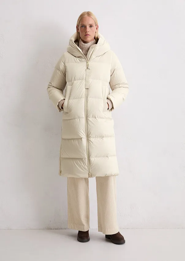 Пуховик с фиксированным капюшоном Marc o'Polo - фото 3