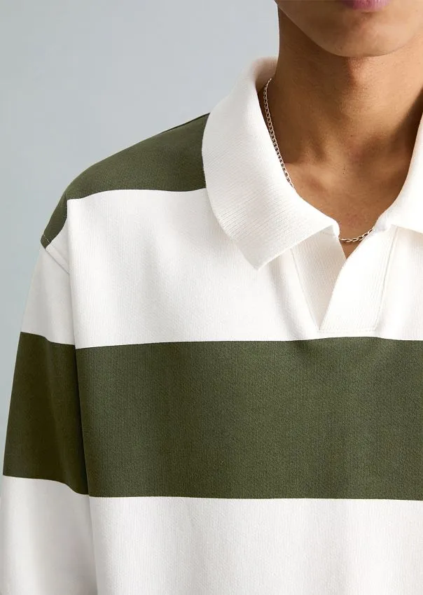 Свитшот-поло из органического хлопка