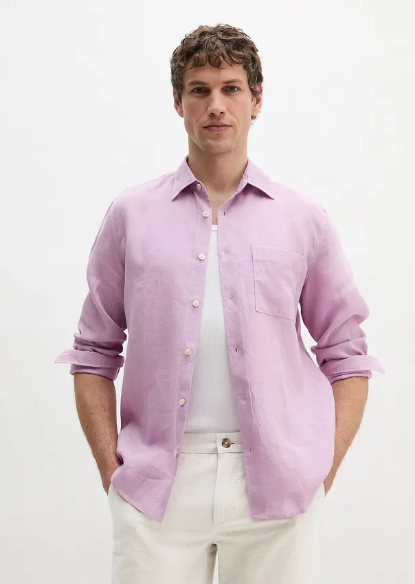 Рубашка из чистого льна