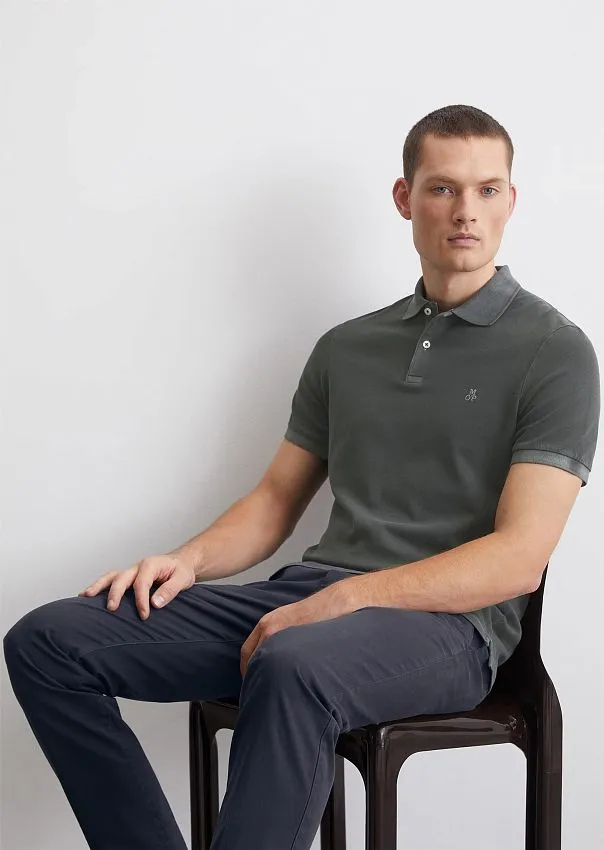 Поло из смесового хлопка Marc o'Polo - фото 1