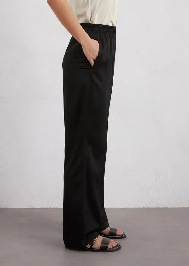 Брюки широкие из смесовой вискозы Marc o'Polo - фото 5