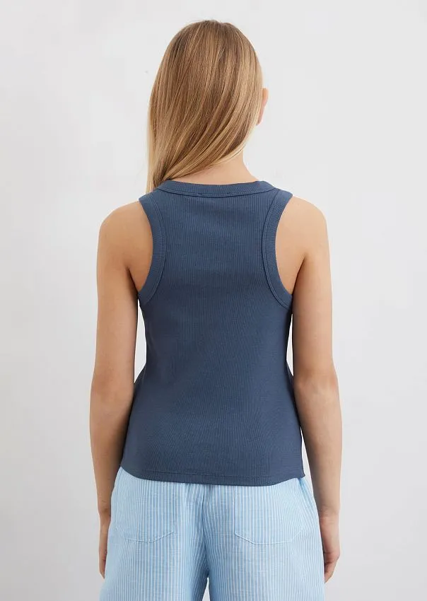 Топ из смесового хлопка Marc o'Polo - фото 2