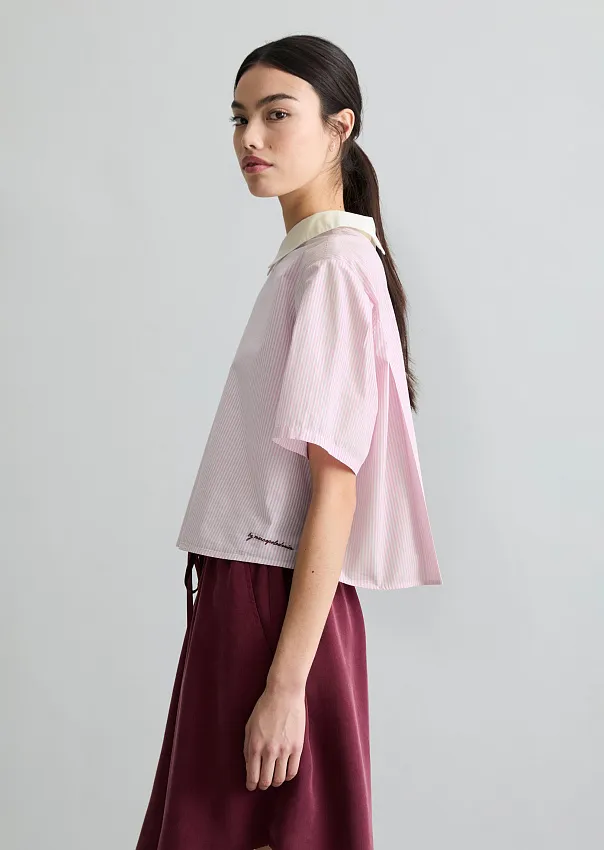 Блузка из поплина