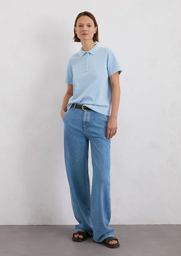 Поло из смесового хлопка Marc o'Polo - фото 1