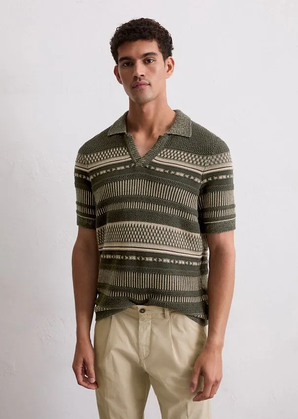 Поло из мягкой смеси органического хлопка Marc o'Polo - фото 1