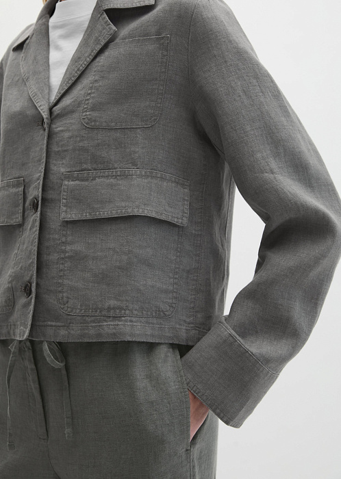 Куртка изо льна
