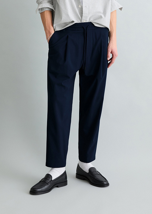 Брюки свободного кроя