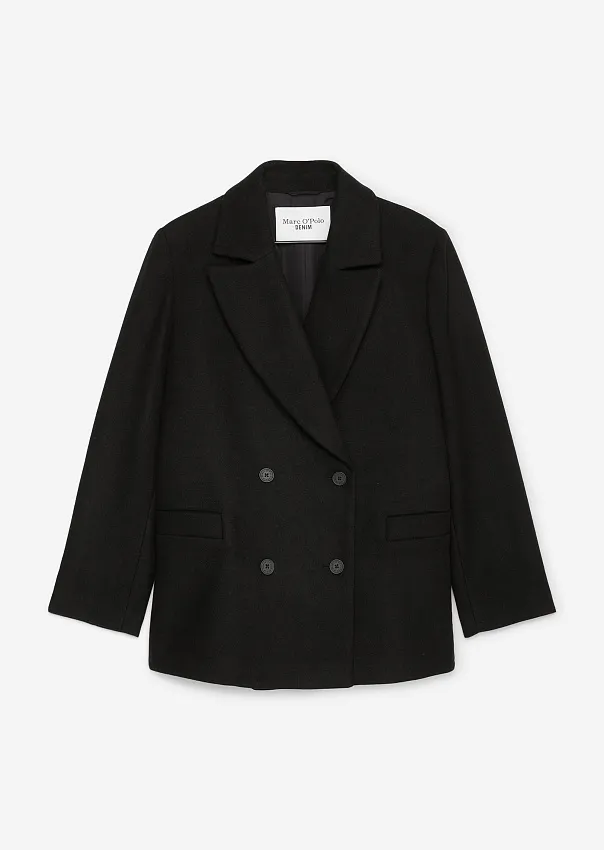 Пальто из смесовой шерсти