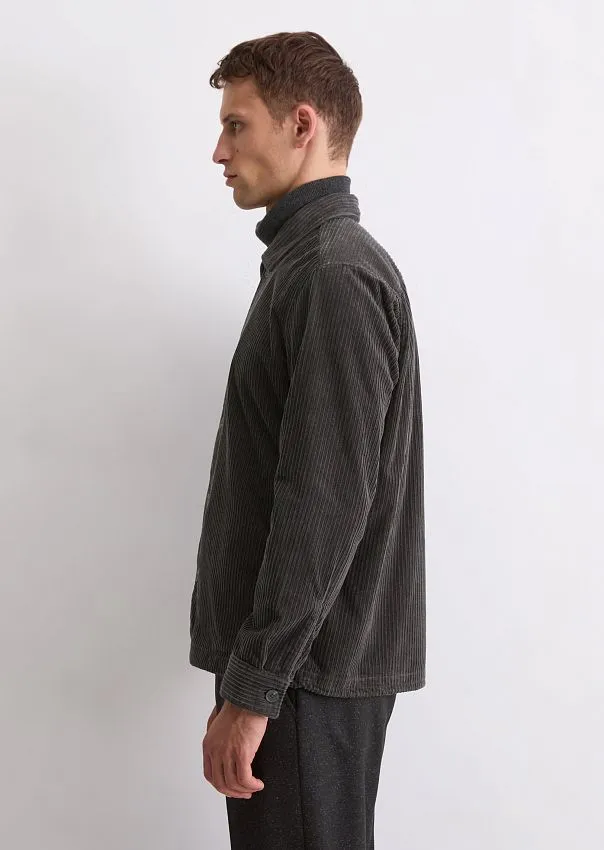 Вельветовая верхняя рубашка с широкой ребристой текстурой Marc o'Polo - фото 5