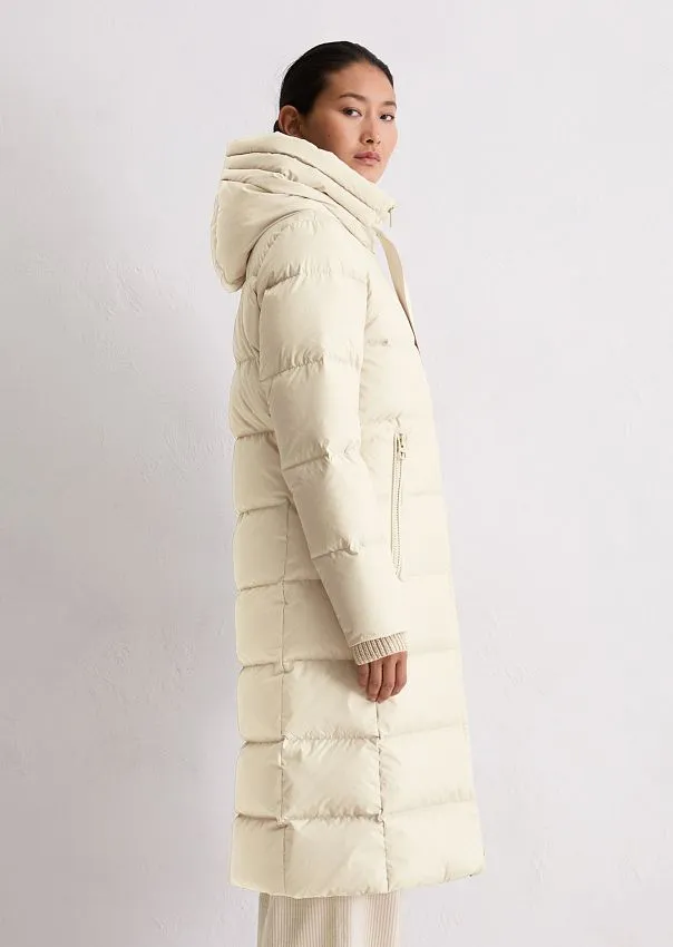 Пуховик с фиксированным капюшоном Marc o'Polo - фото 5