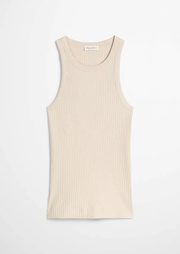 Топ в рубчик из модала