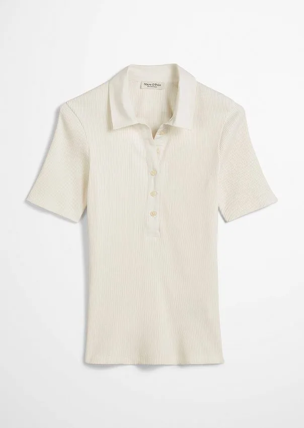 Поло из смесового хлопка Marc o'Polo - фото 6