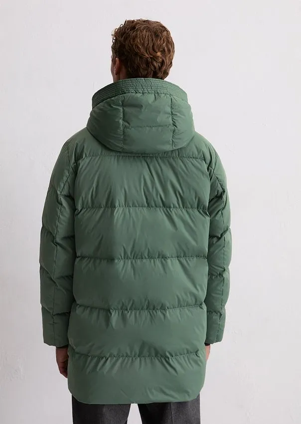 Пуховик стеганый с фиксированным капюшоном Marc o'Polo - фото 2